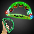 9" Green Light-Up Tambourine